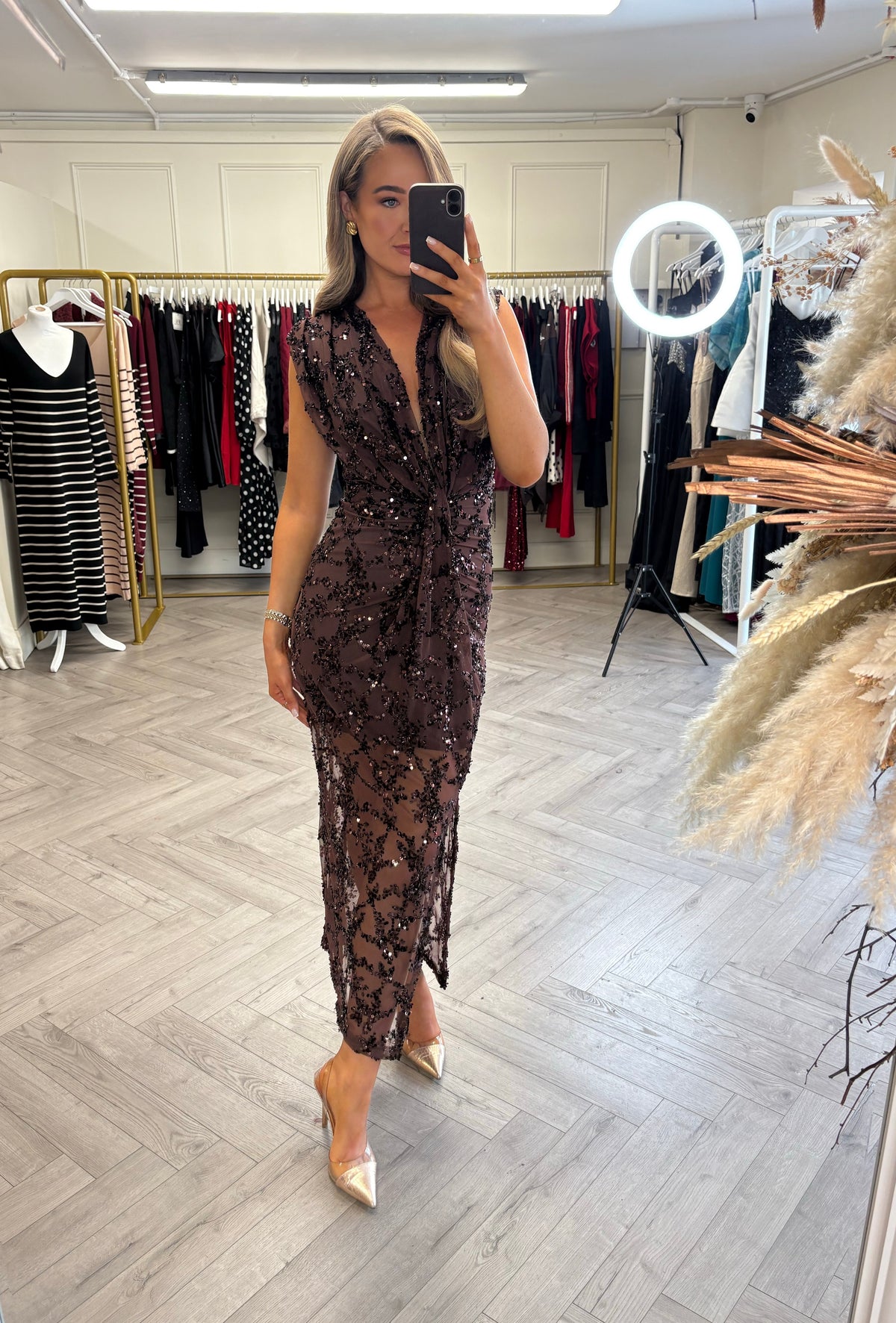 Zorra Dress Brown