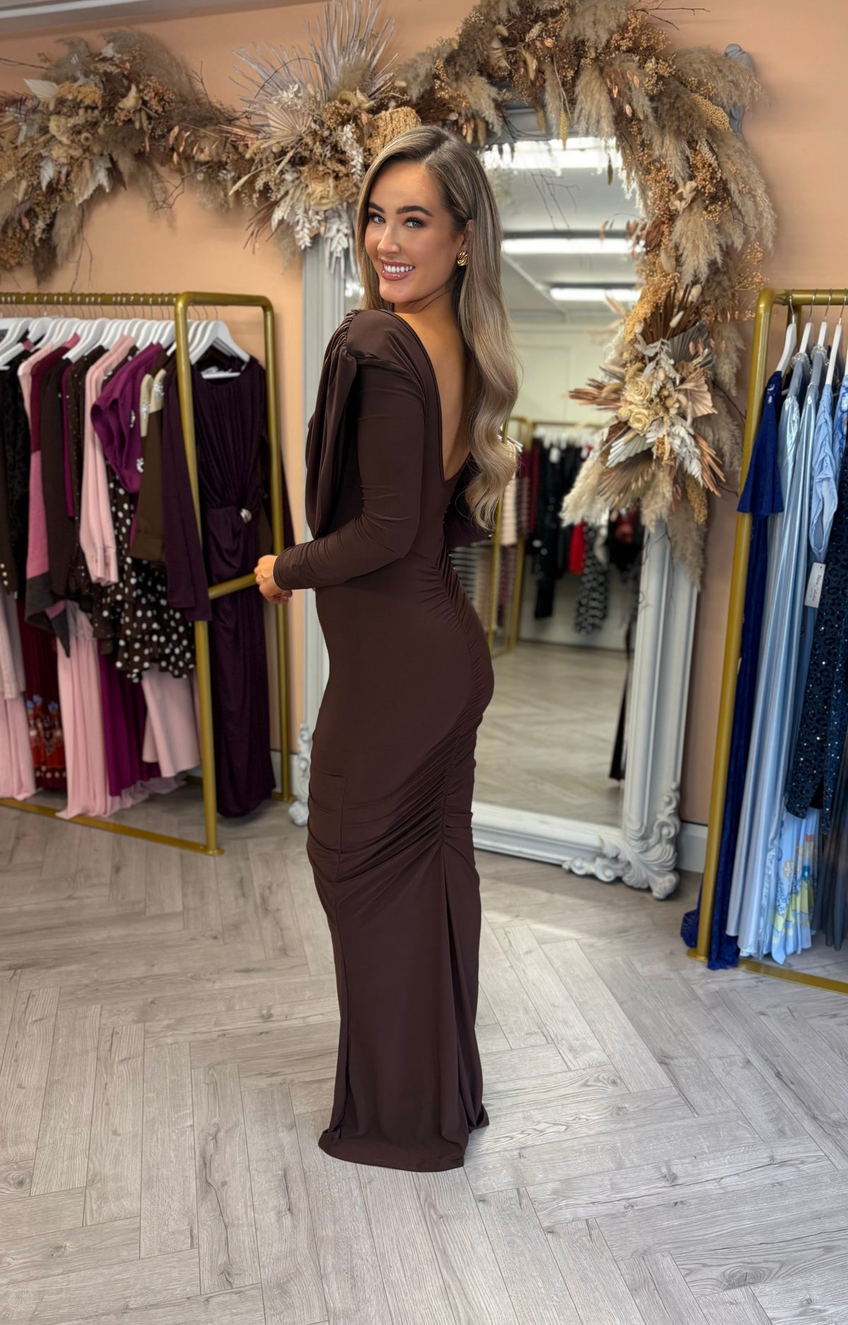 Vaeda Dress Brown