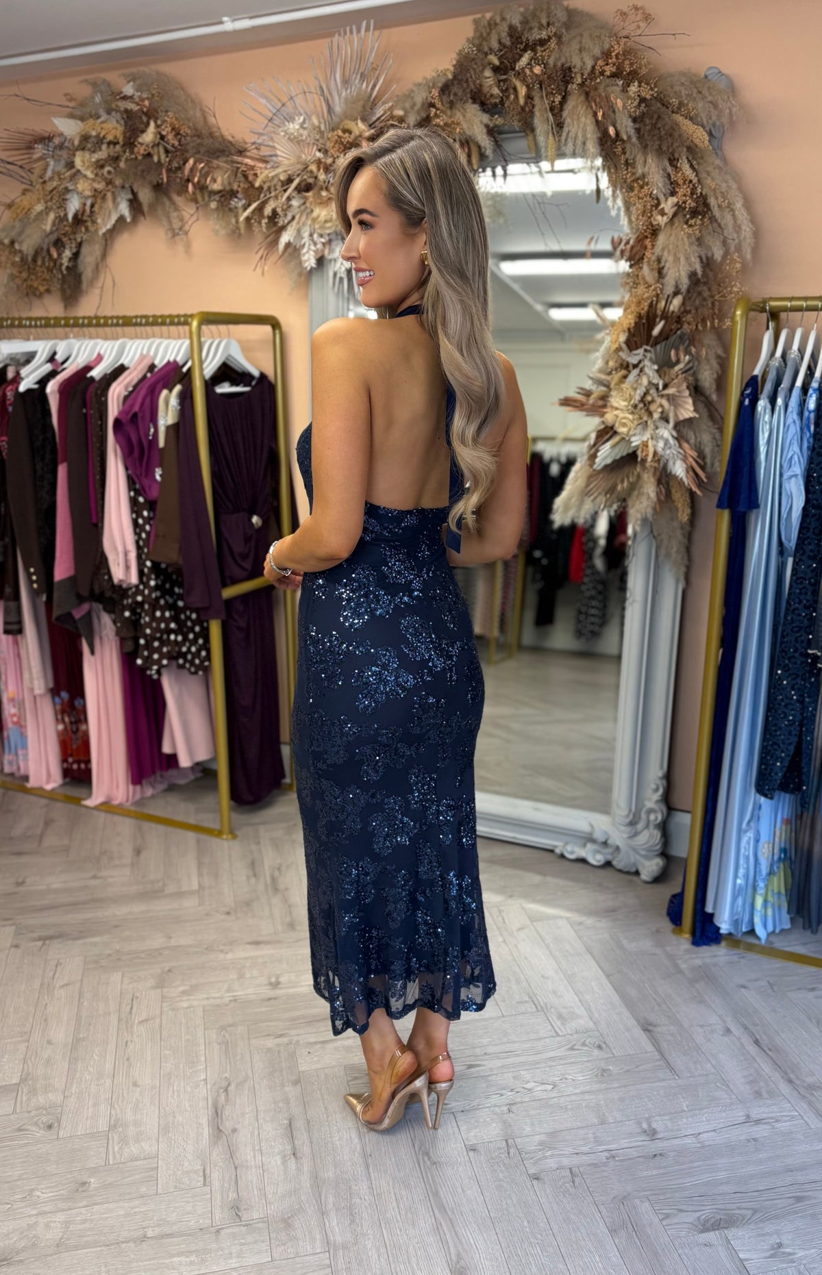Zelda Dress Navy