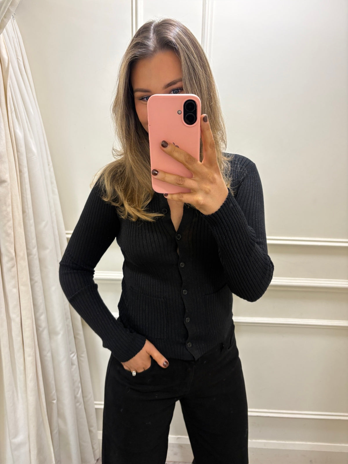 Kala Cardi Black