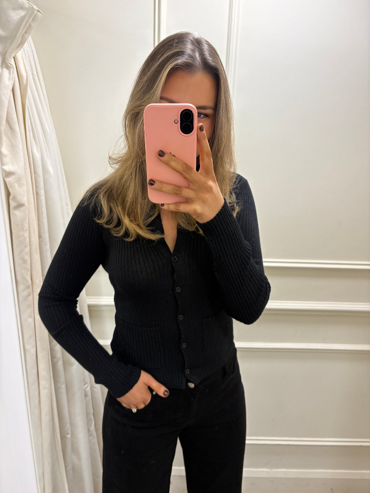 Kala Cardi Black