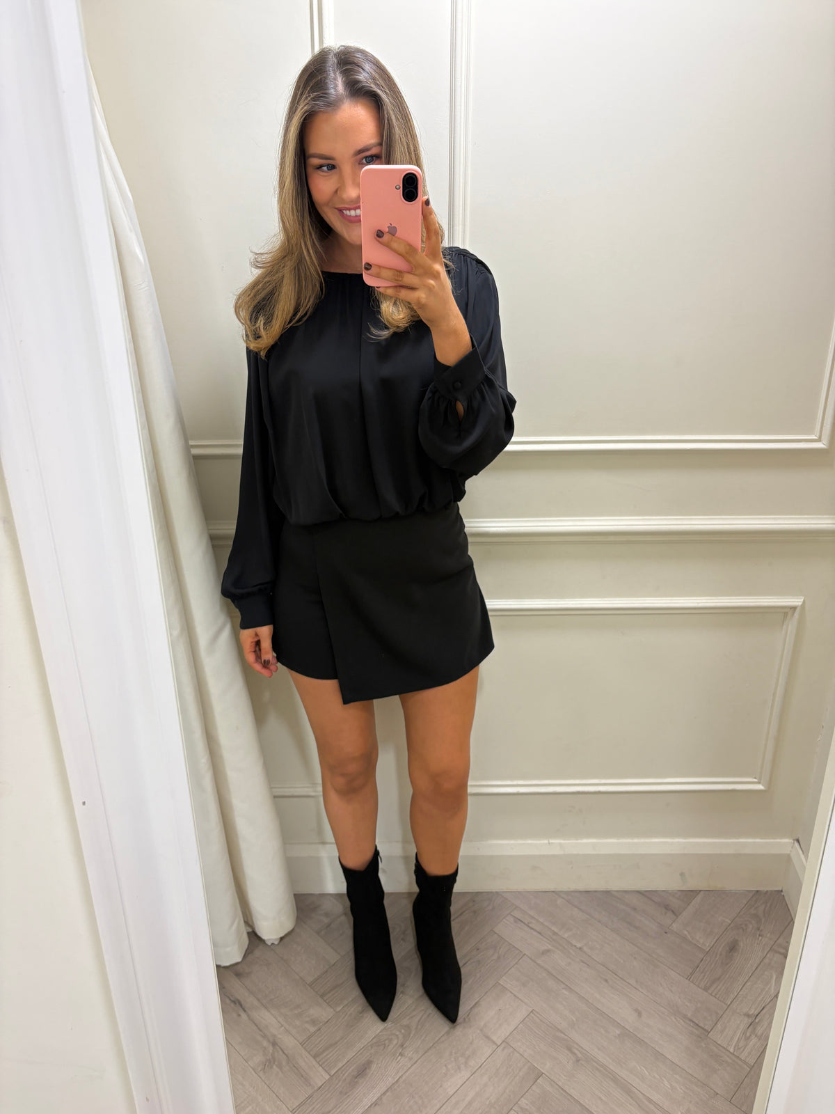 Bowie Playsuit Black