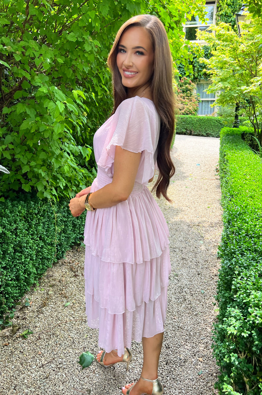 Sally Dress Blush Pink