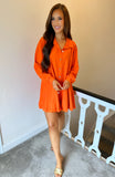 Nadia Dress Orange