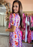 April Printed Dress