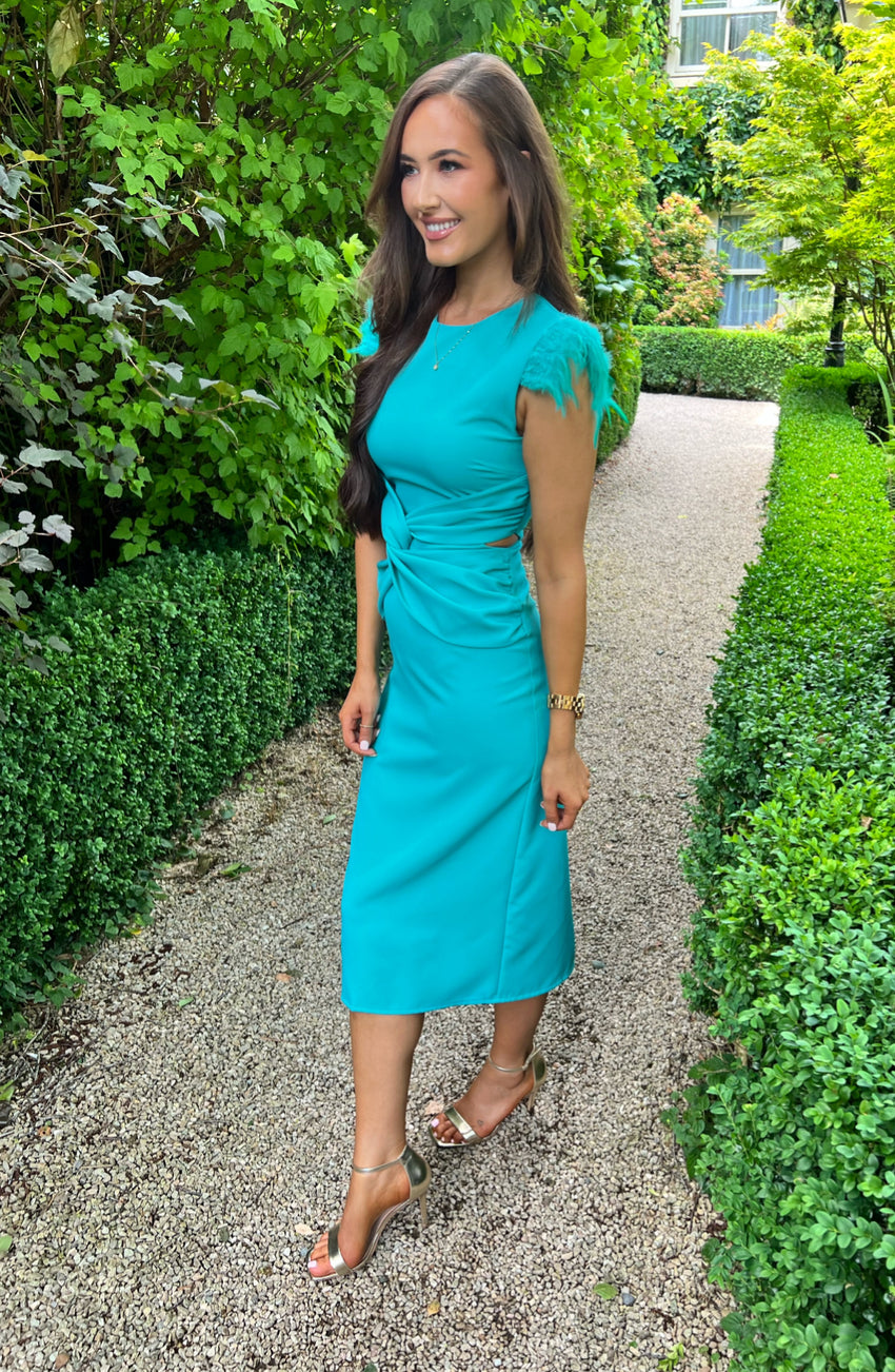 Maisie Dress Turquoise