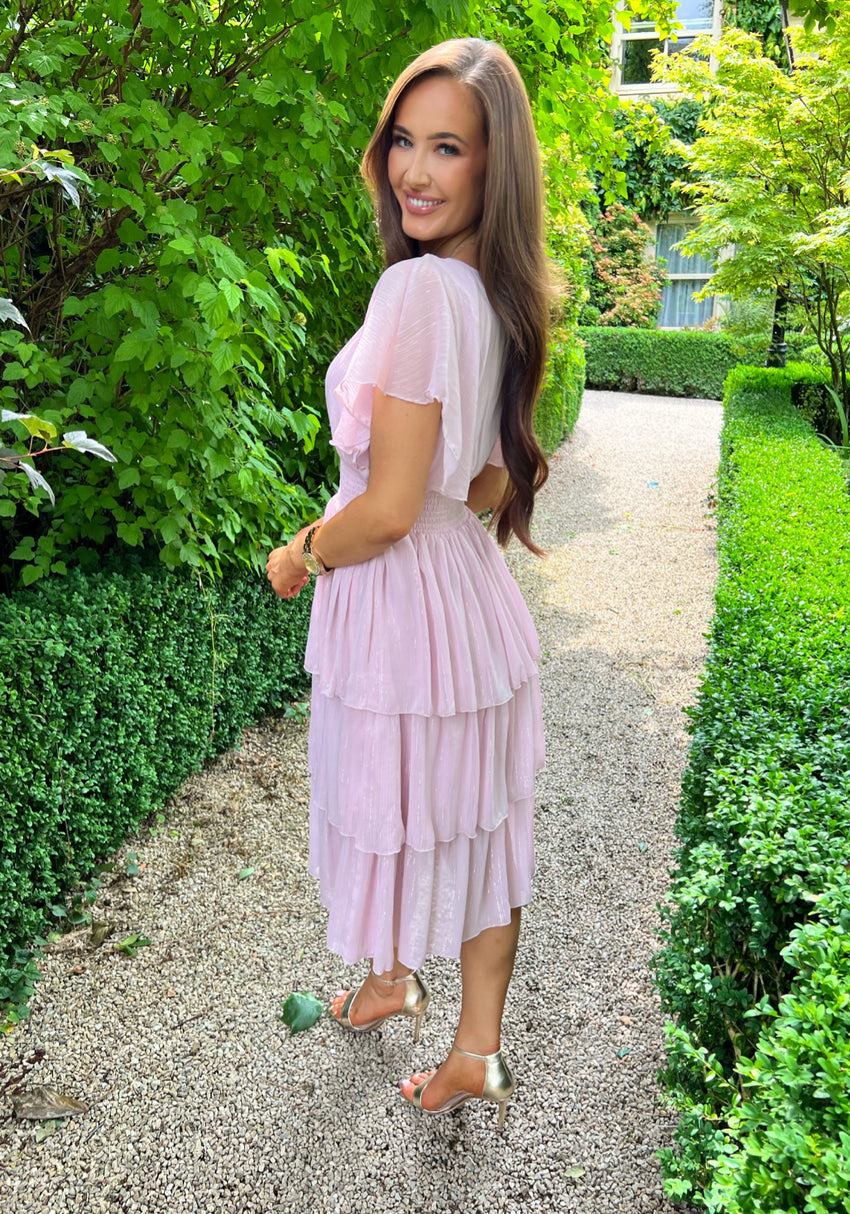Sally Dress Blush Pink