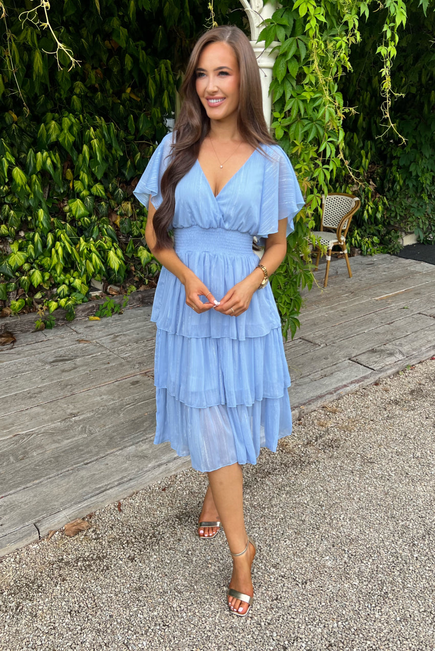 Sally Dress Sky Blue