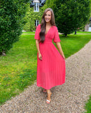Ophelia Dress Coral