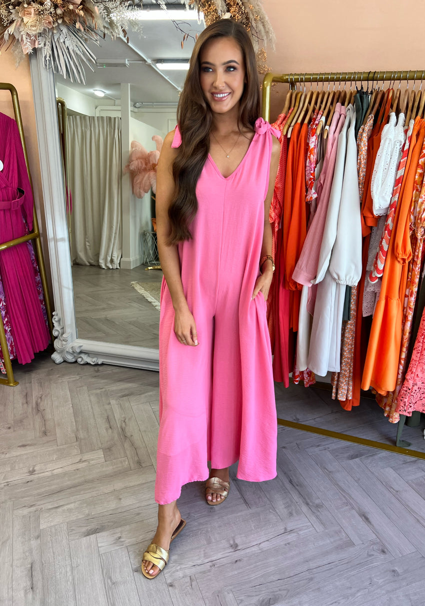 Darcie Jumpsuit Pink