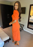 Rowan Dress Orange