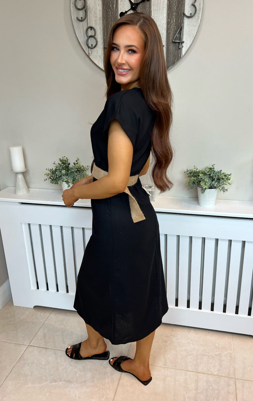 Laura Belted Dress