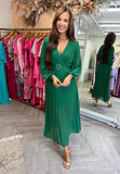 Amber Belted Dress Green