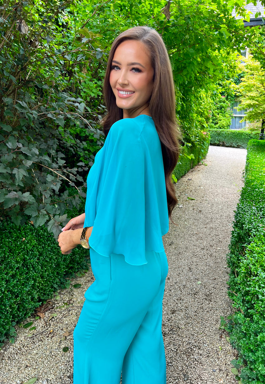 Enya Cape Jumpsuit