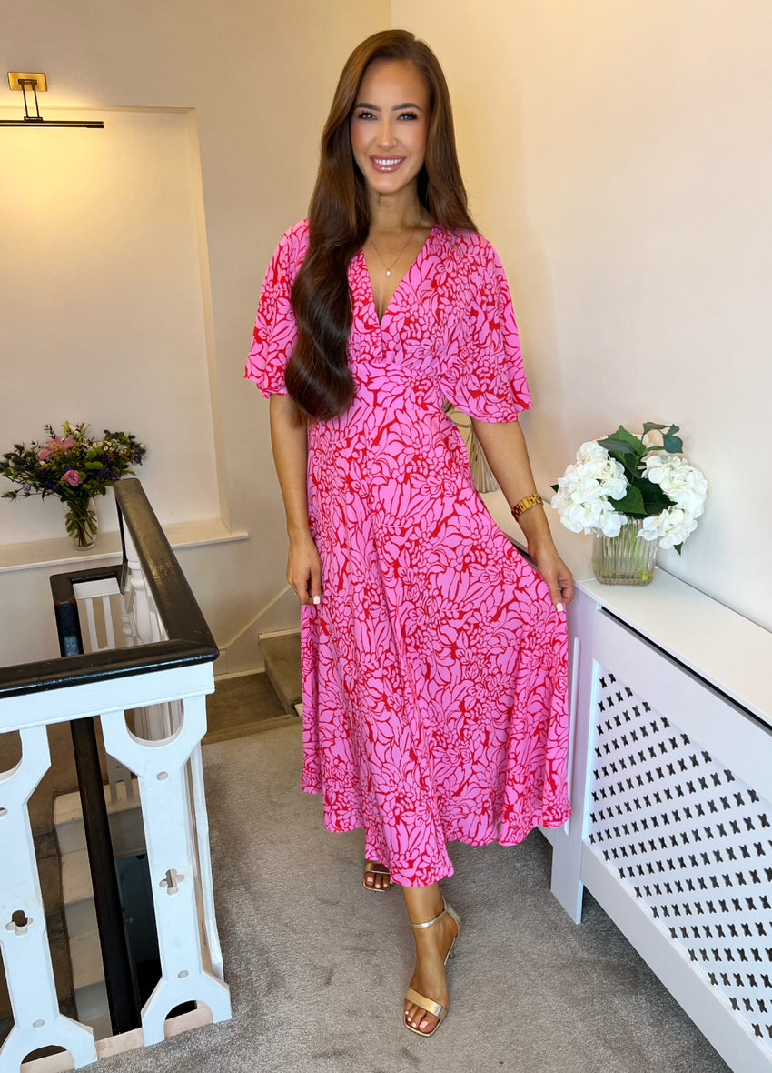 Poppy Printed Dress