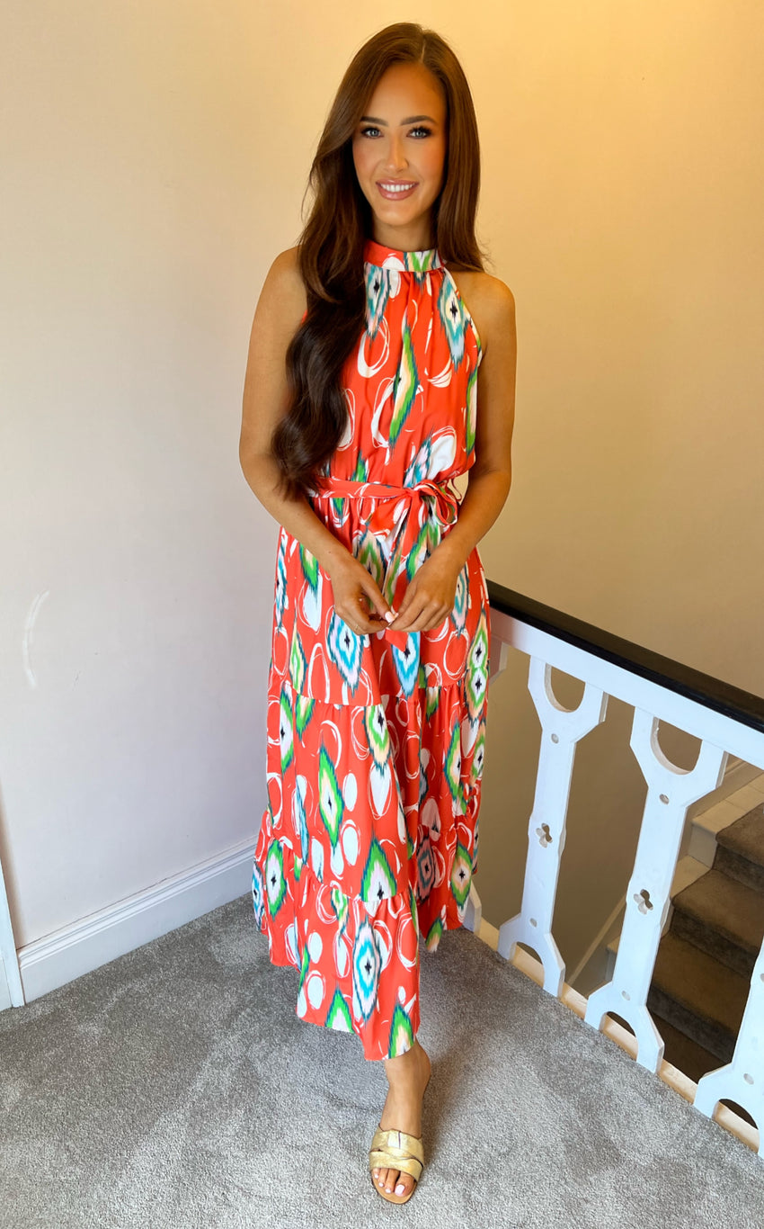 Aliyah Dress Orange