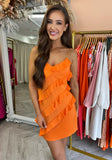 Pria Dress Orange
