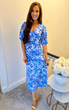 Mariah Dress Blue