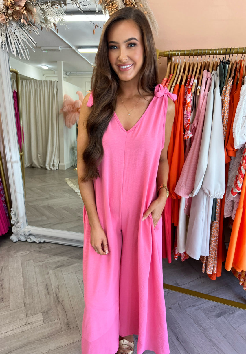 Darcie Jumpsuit Pink