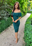 Selena Dress Emerald