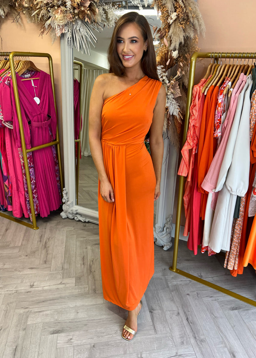 Lottie Dress Orange