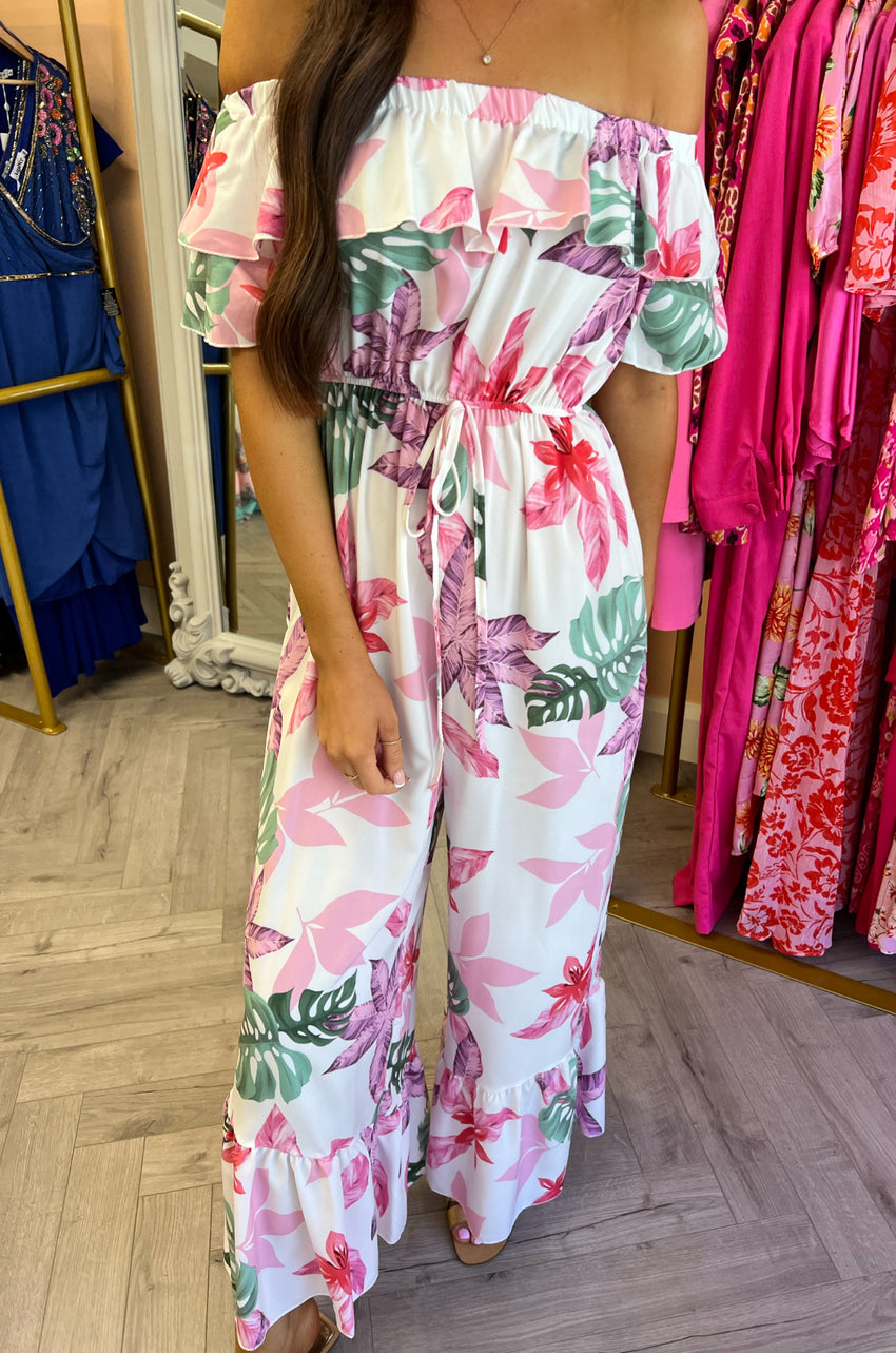 Danica Jumpsuit Cream