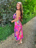Larragh Tropical Dress Pink