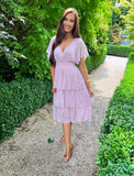 Sally Dress Blush Pink