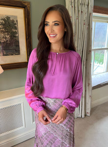 AJ Blouse Magenta
