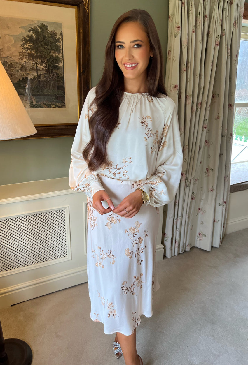 Aimee Skirt Cream