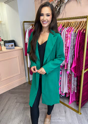 Roxanne Duster Coat Green